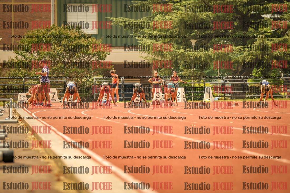 Fotos de los 100 m llanos de mujeres