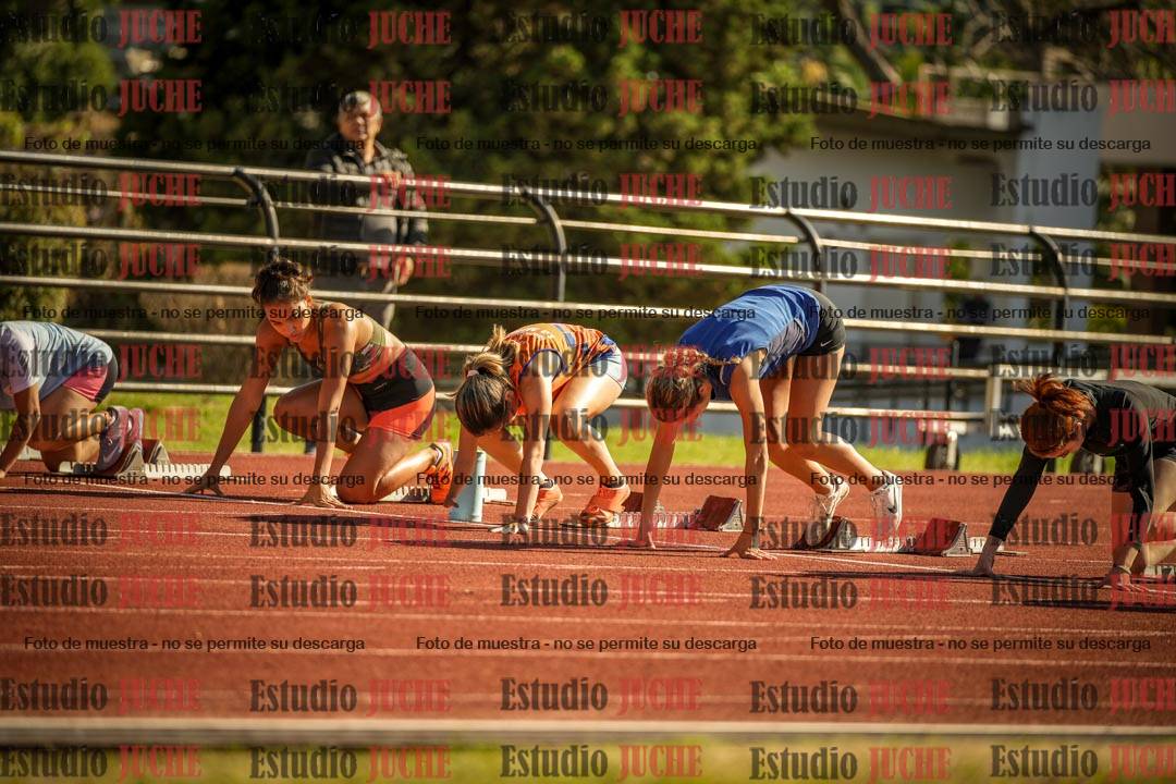Fotos de los 100 m llanos de mujeres