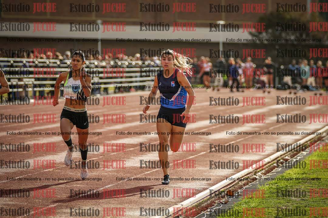 Fotos de los 100 m llanos de mujeres