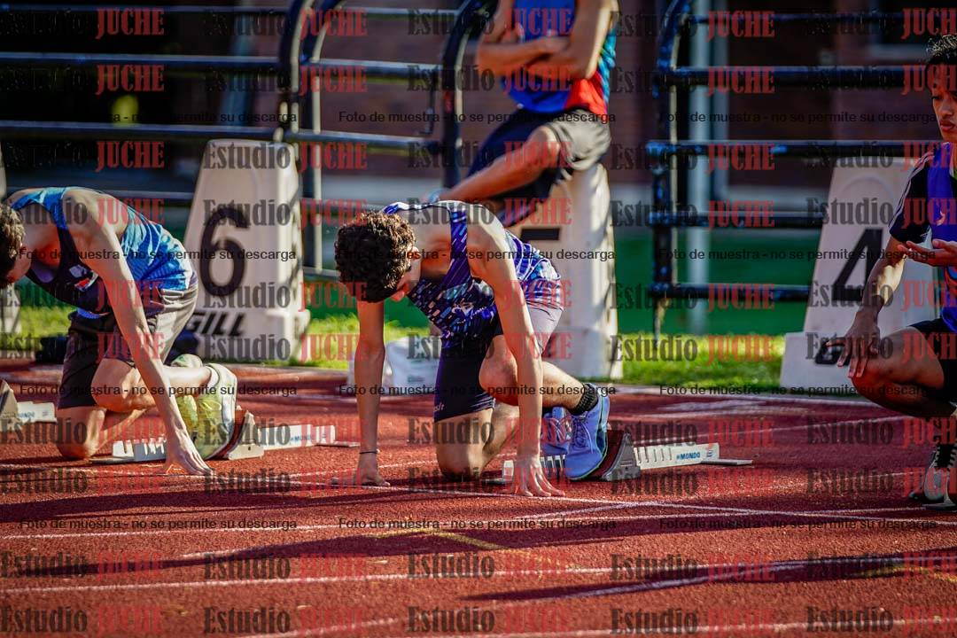 Fotos de los 110 m con vallas de varones