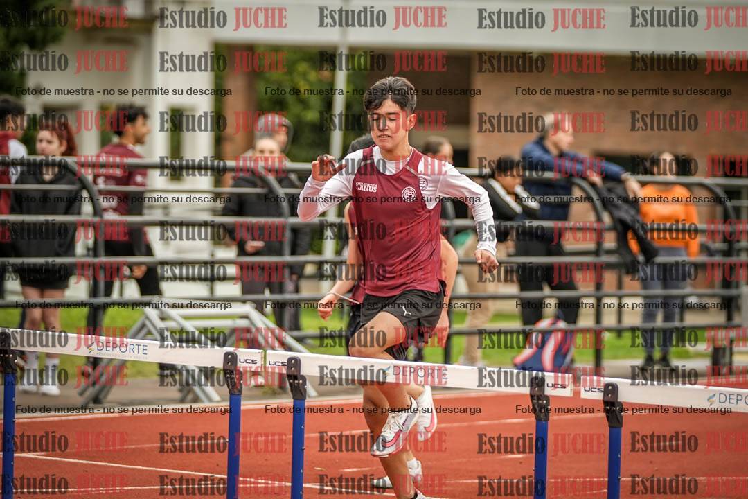 Fotos de los 110 m con vallas de varones
