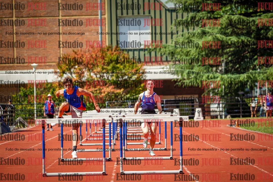 Fotos de los 110 m con vallas de varones