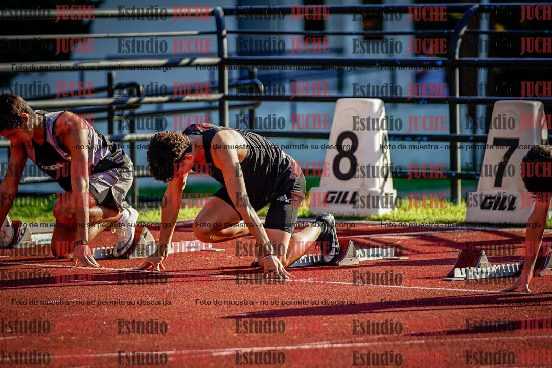 Fotos de los 110 m con vallas de varones