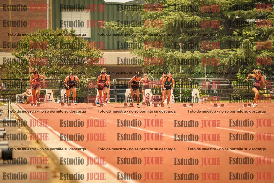 Fotos de los 100 m llanos de mujeres