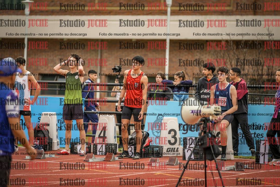 Fotos de los 110 m con vallas de varones