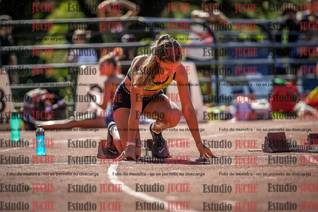 Fotos de los 100 m llanos de mujeres