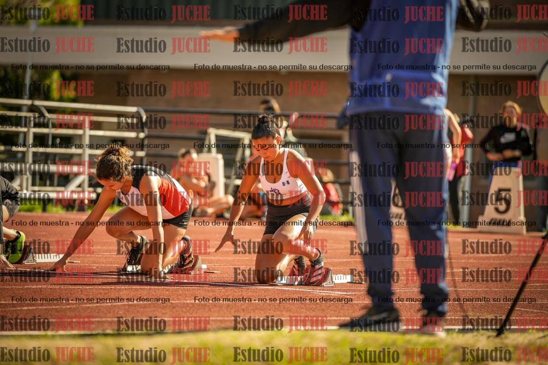 Fotos de los 100 m llanos de mujeres