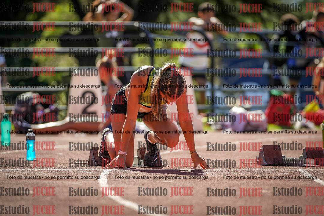 Fotos de los 100 m llanos de mujeres