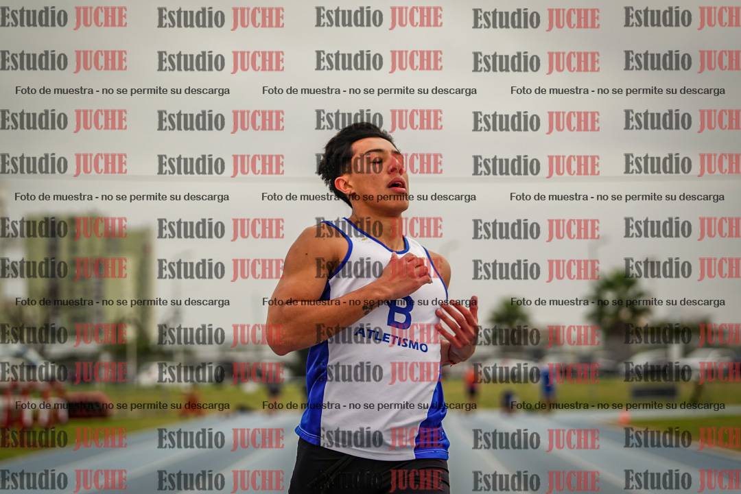 Fotos de los 100 m llanos de varones