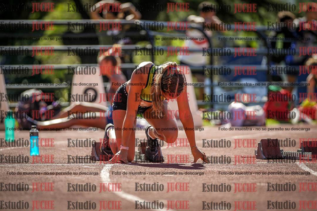 Fotos de los 100 m llanos de mujeres