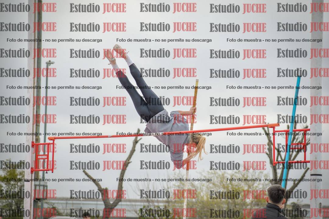 Fotos del salto con garrocha de mujeres y varones