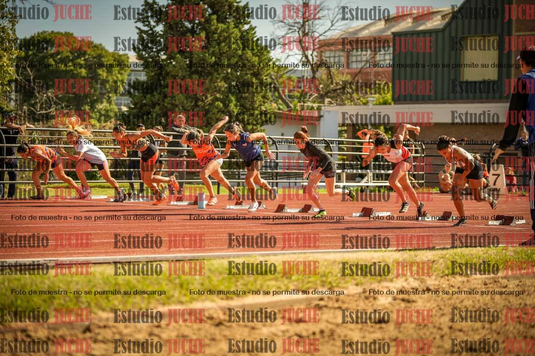 Fotos de los 100 m llanos de mujeres