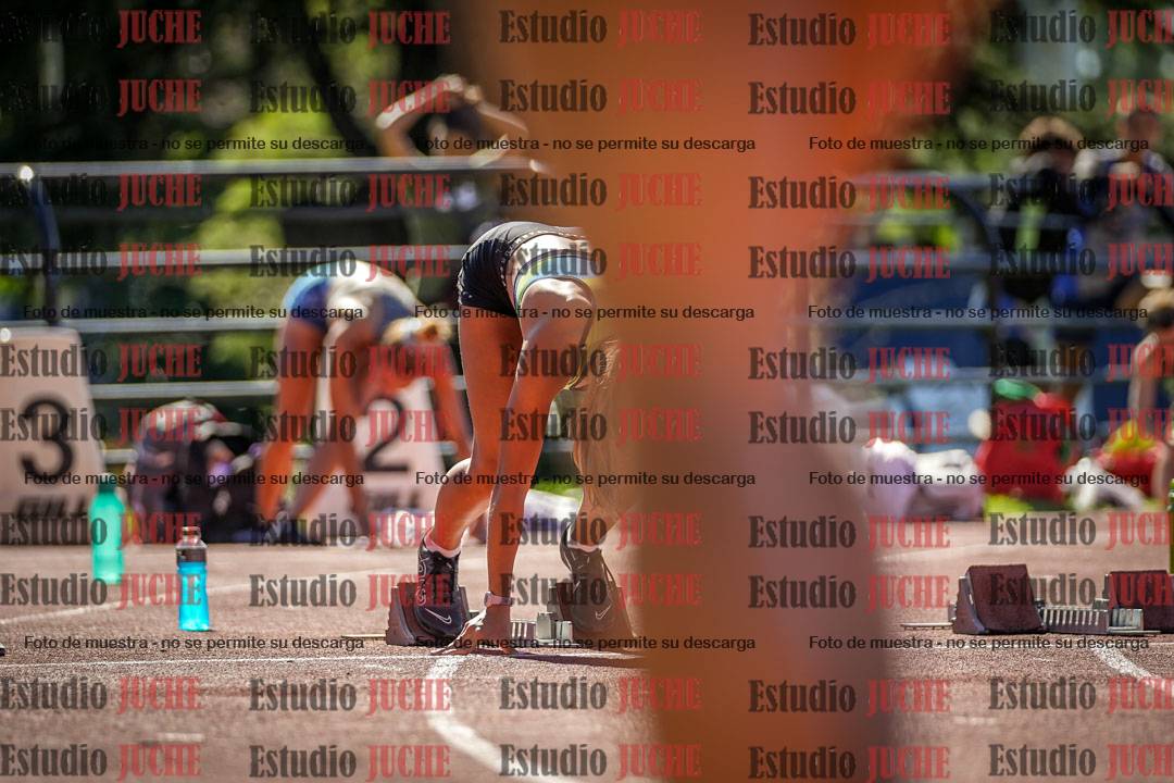 Fotos de los 100 m llanos de mujeres