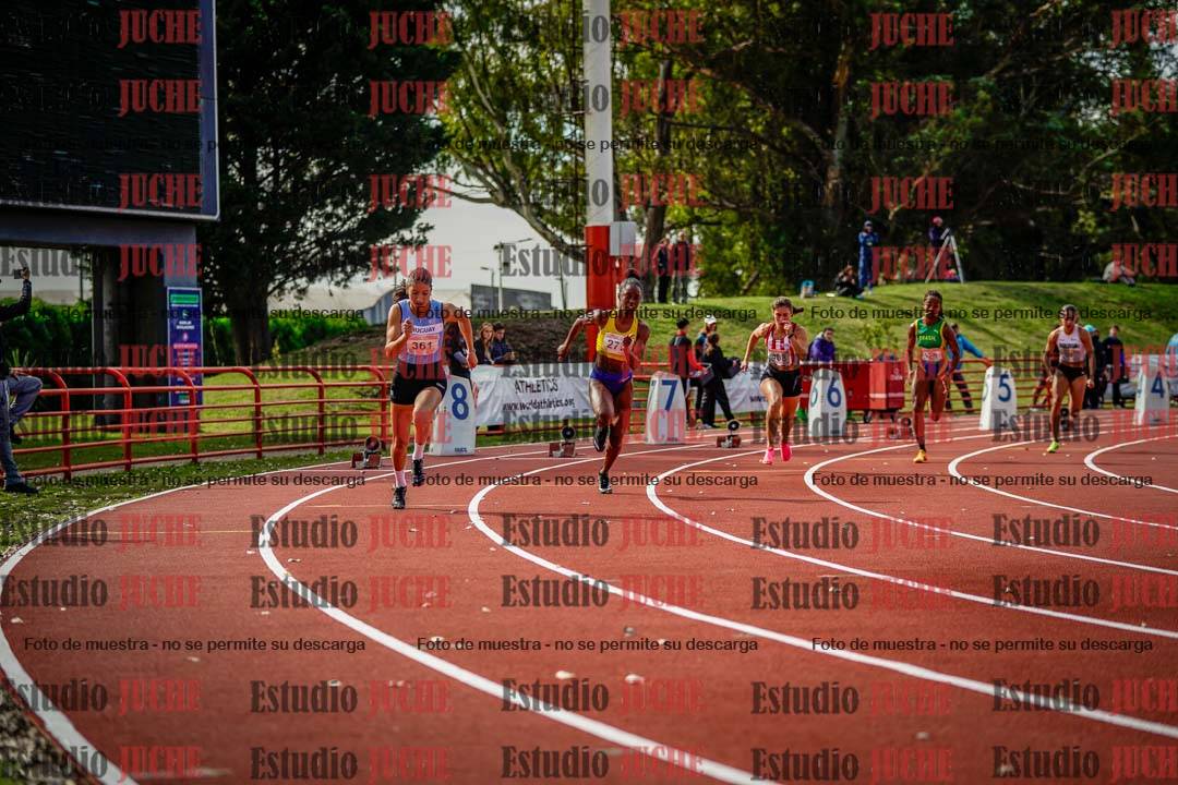Fotos de los 200 m llanos de mujeres