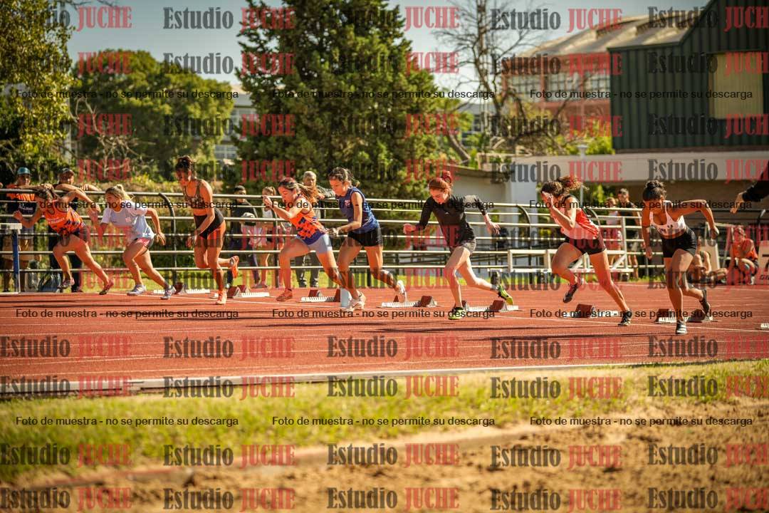 Fotos de los 100 m llanos de mujeres