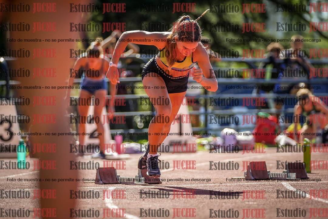 Fotos de los 100 m llanos de mujeres