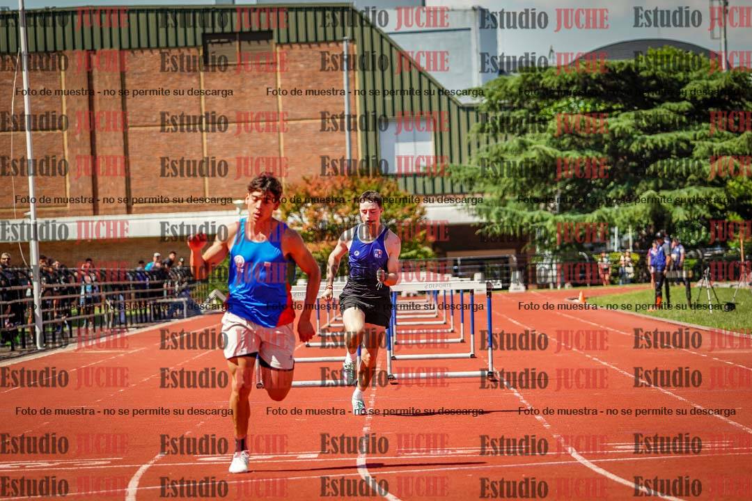 Fotos de los 110 m con vallas de varones