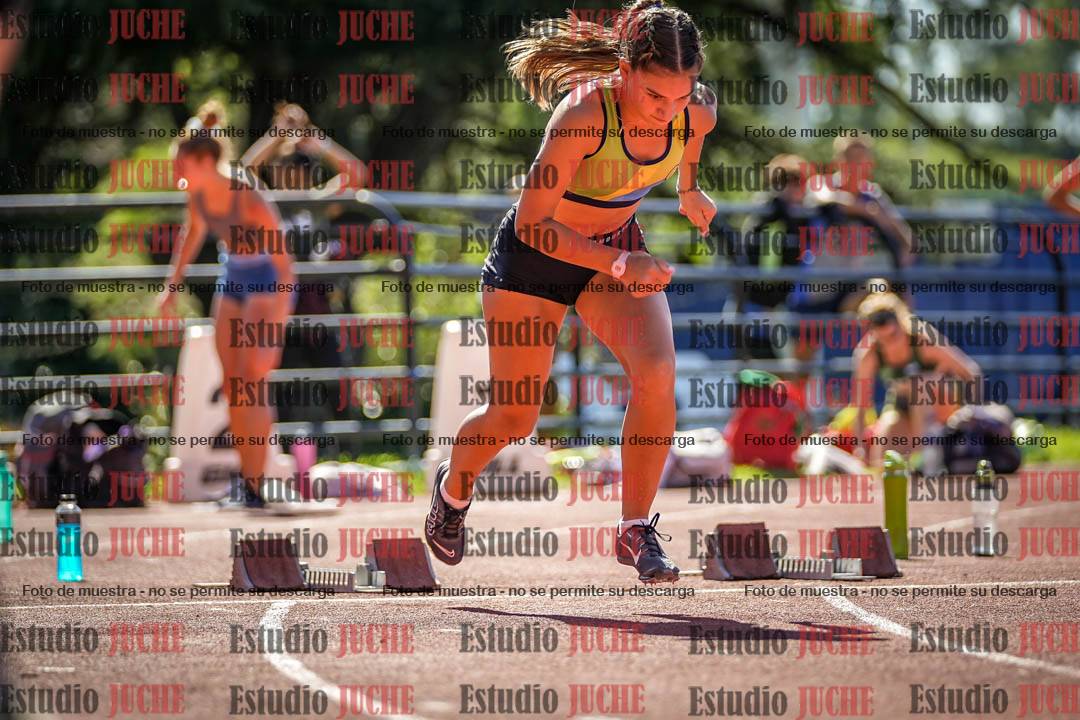 Fotos de los 100 m llanos de mujeres