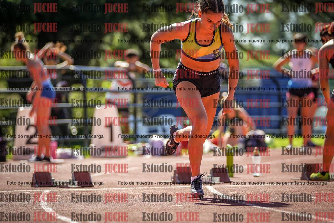Fotos de los 100 m llanos de mujeres