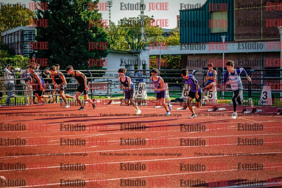 Fotos de los 110 m con vallas de varones