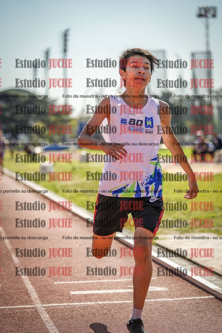 Fotos de los 600 m llanos de varones - U16