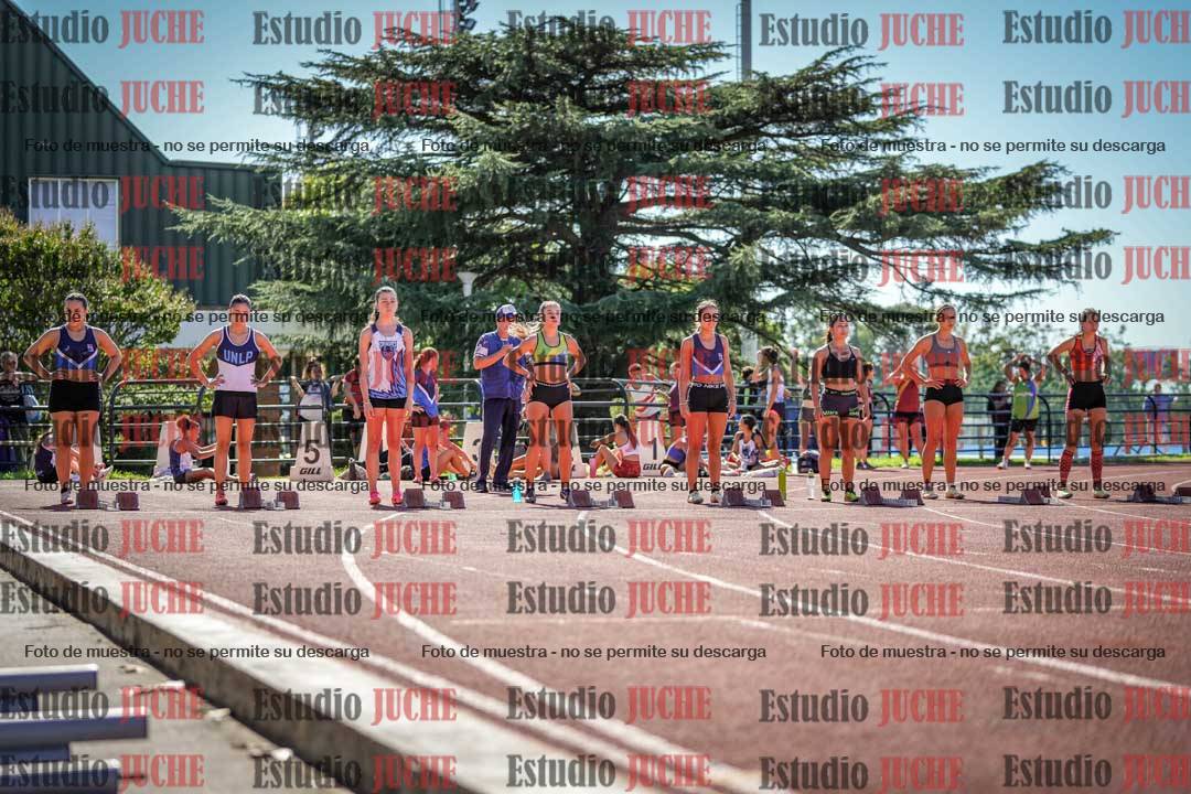 Fotos de los 100 m llanos de mujeres