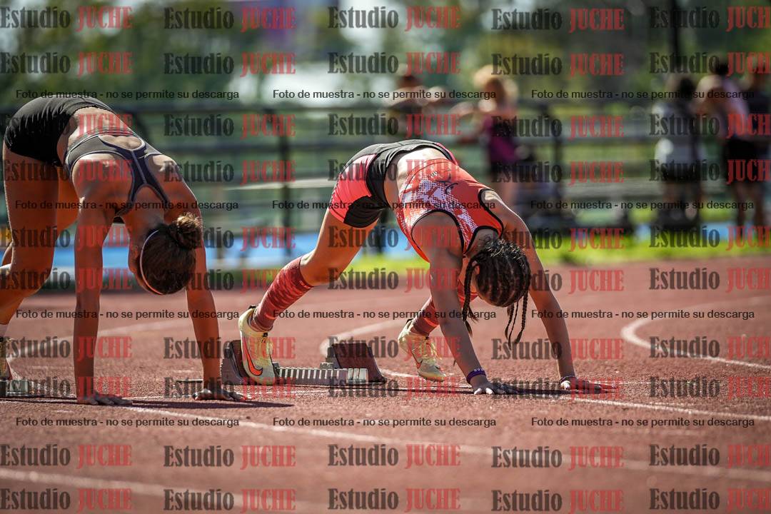 Fotos de los 100 m llanos de mujeres