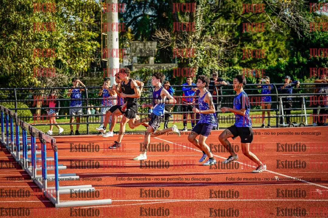 Fotos de los 110 m con vallas de varones