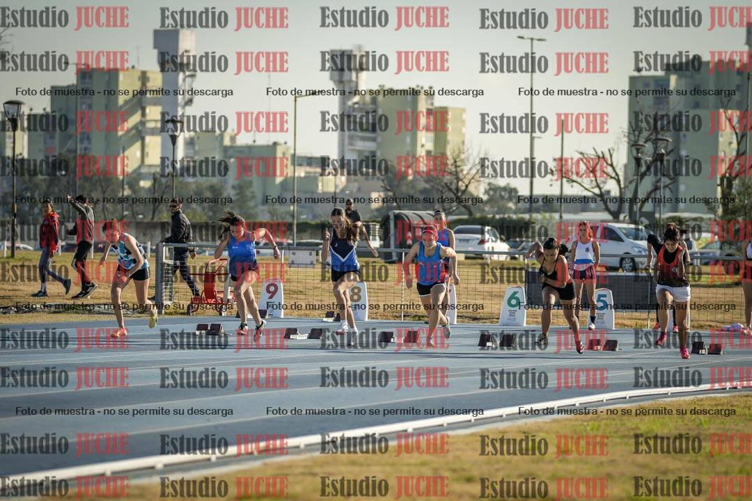 Fotos de los 100 m llanos de mujeres