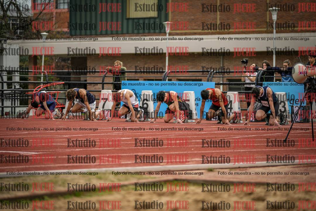 Fotos de los 110 m con vallas de varones