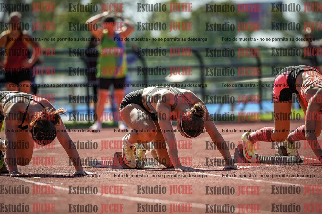 Fotos de los 100 m llanos de mujeres