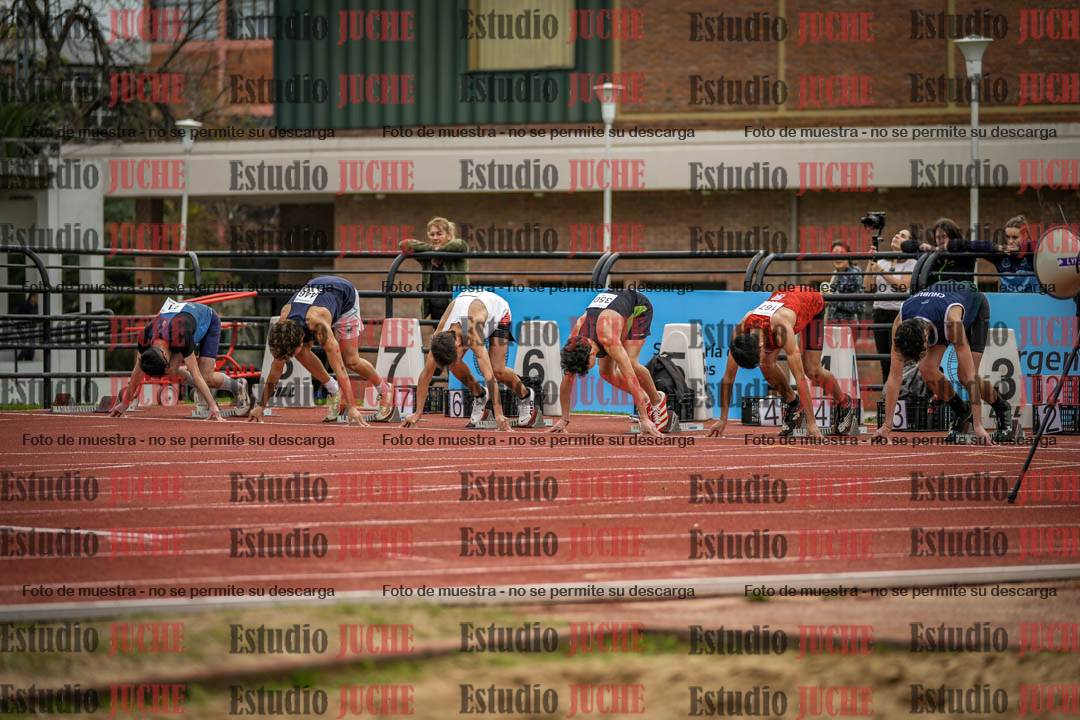 Fotos de los 110 m con vallas de varones