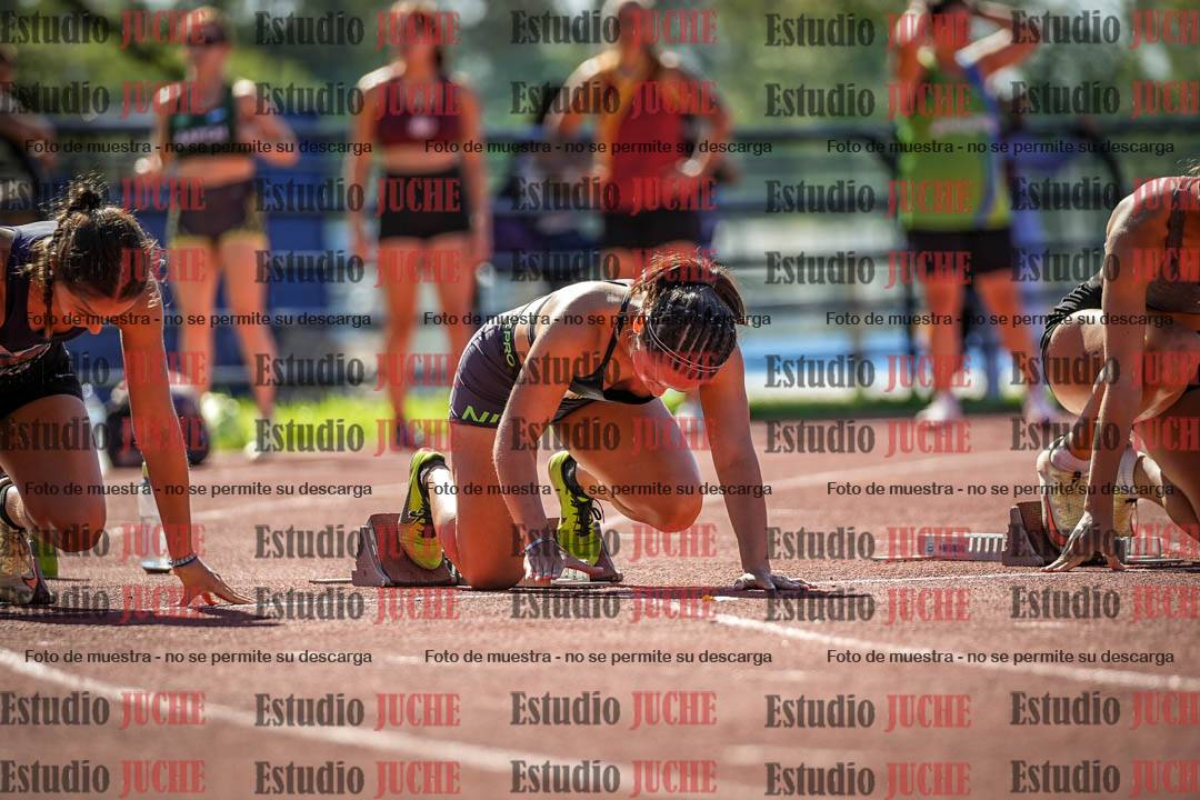 Fotos de los 100 m llanos de mujeres