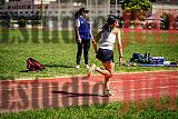 Fotos del salto en largo de mujeres