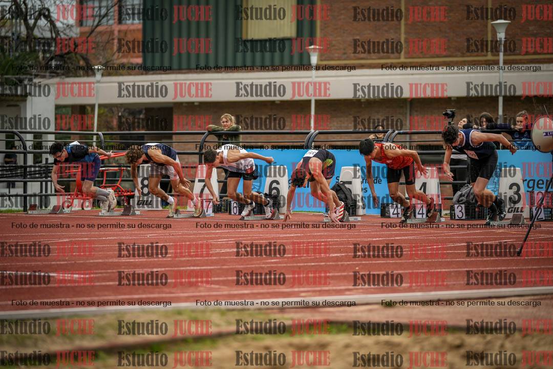 Fotos de los 110 m con vallas de varones