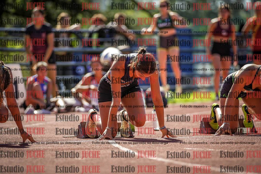 Fotos de los 100 m llanos de mujeres