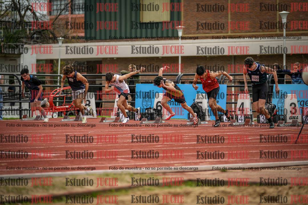 Fotos de los 110 m con vallas de varones