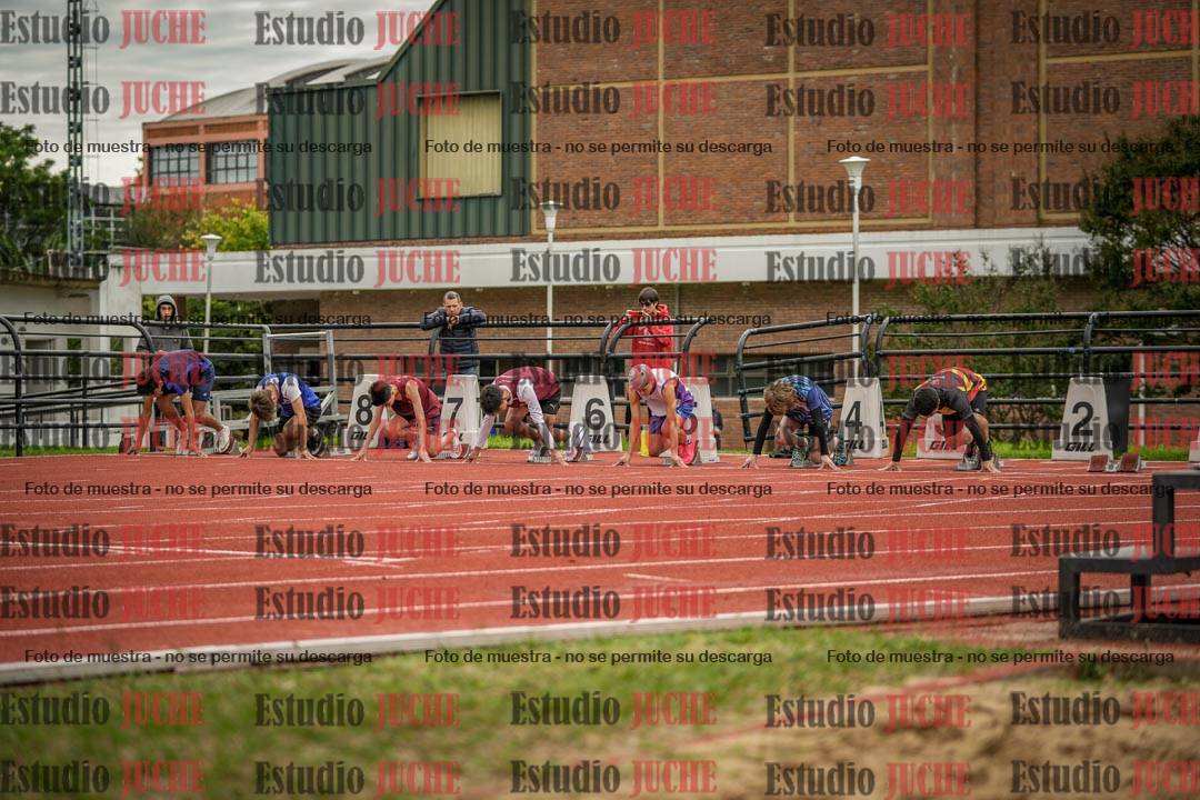 Fotos de los 110 m con vallas de varones