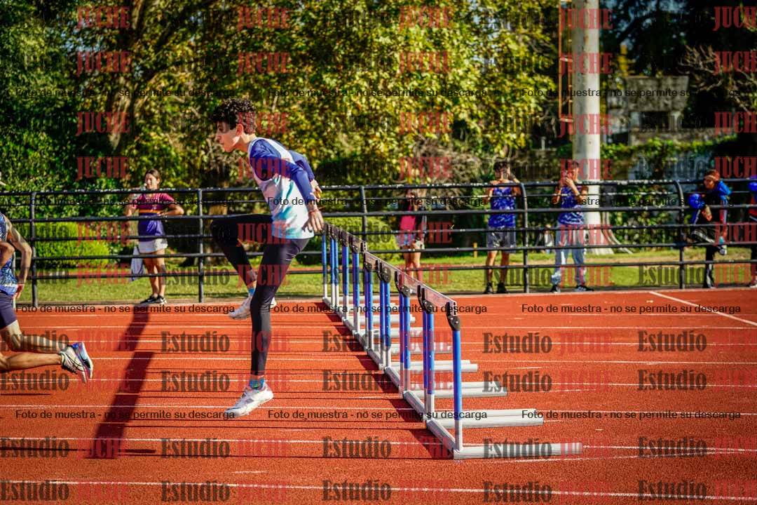 Fotos de los 110 m con vallas de varones