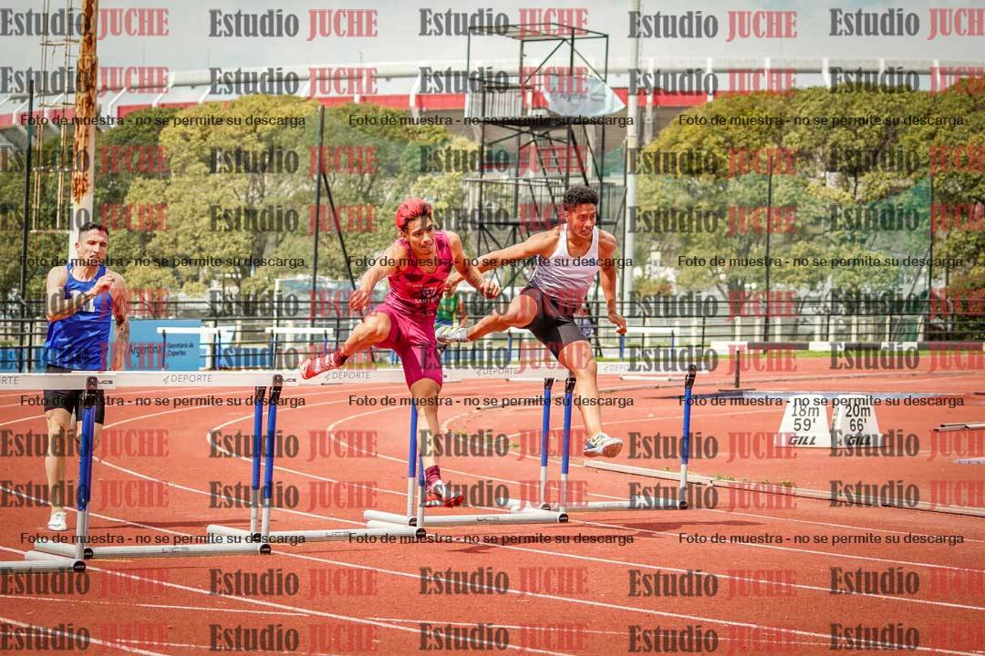 Fotos de los 400 m con vallas de varones