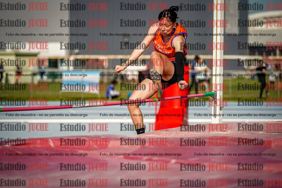 Fotos del salto en alto de mujeres - heptatlón 2