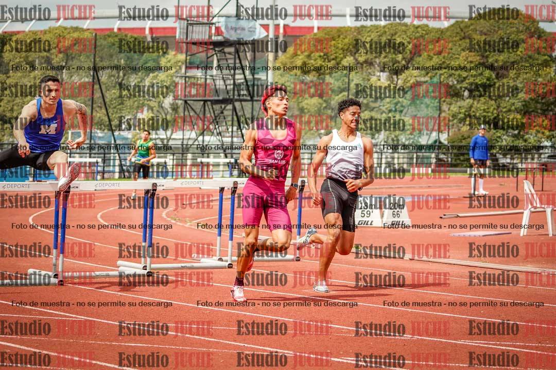 Fotos de los 400 m con vallas de varones