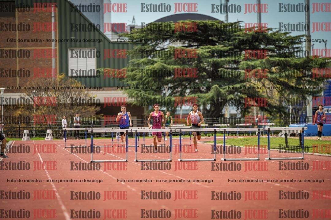 Fotos de los 400 m con vallas de varones