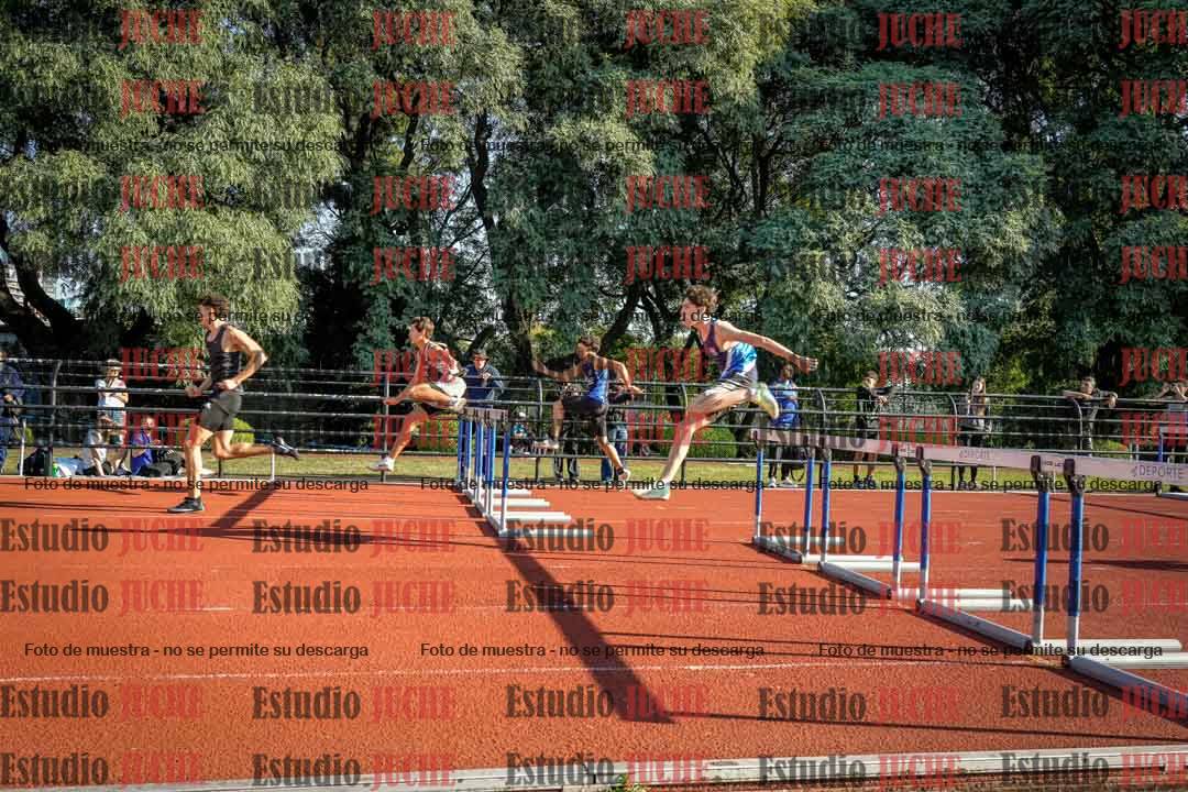 Fotos de los 110 m con vallas de varones