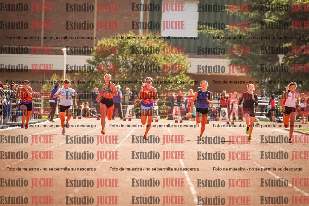 Fotos de los 100 m llanos de mujeres