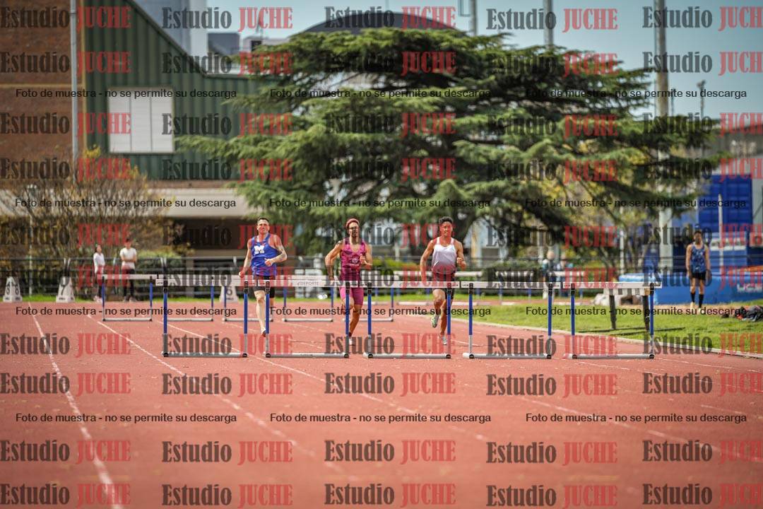 Fotos de los 400 m con vallas de varones