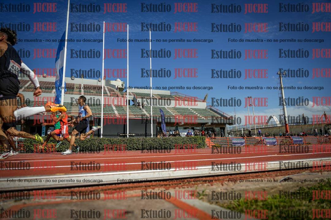 Fotos de los 100 m de varones