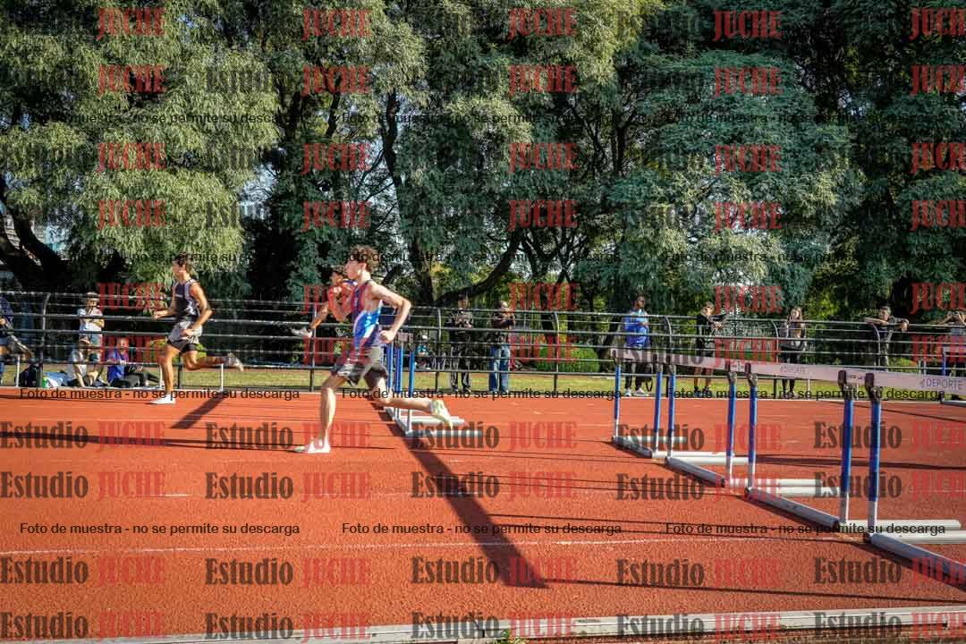 Fotos de los 110 m con vallas de varones
