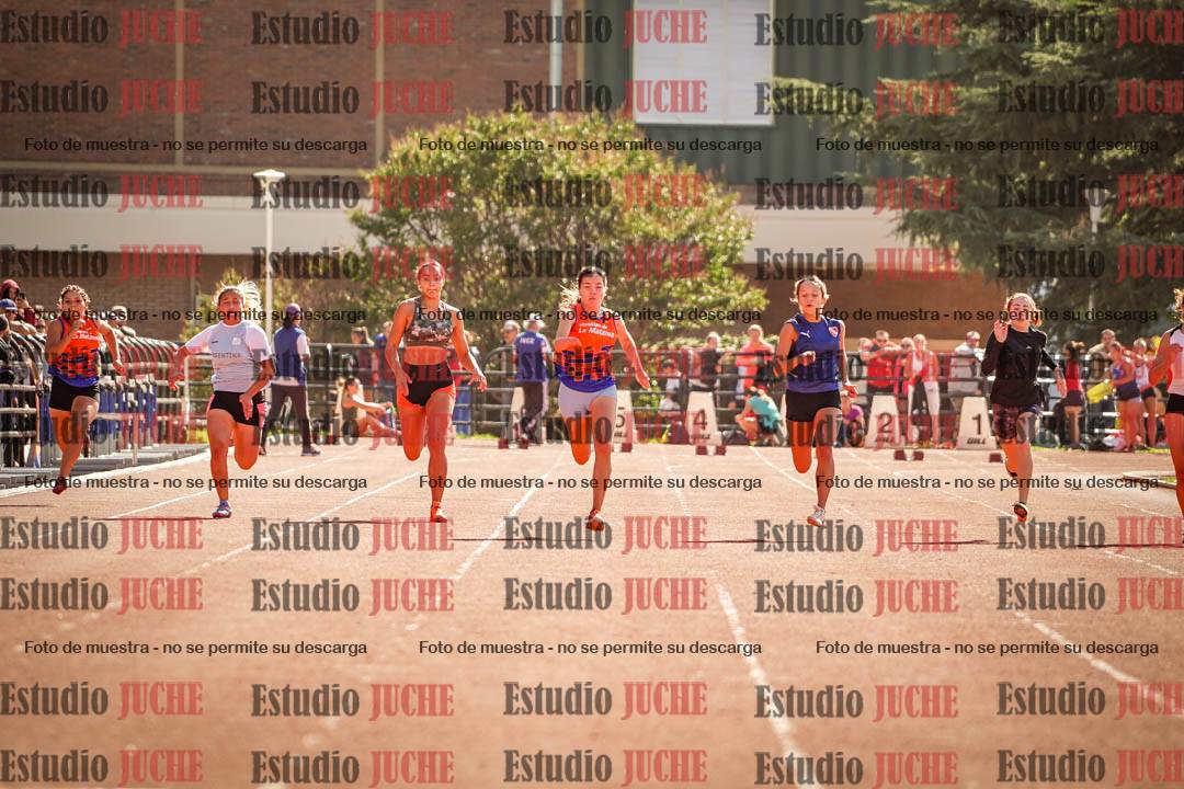 Fotos de los 100 m llanos de mujeres