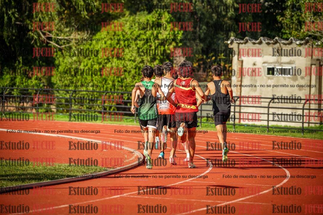 Fotos de los 2000 m con obstáculos de varones